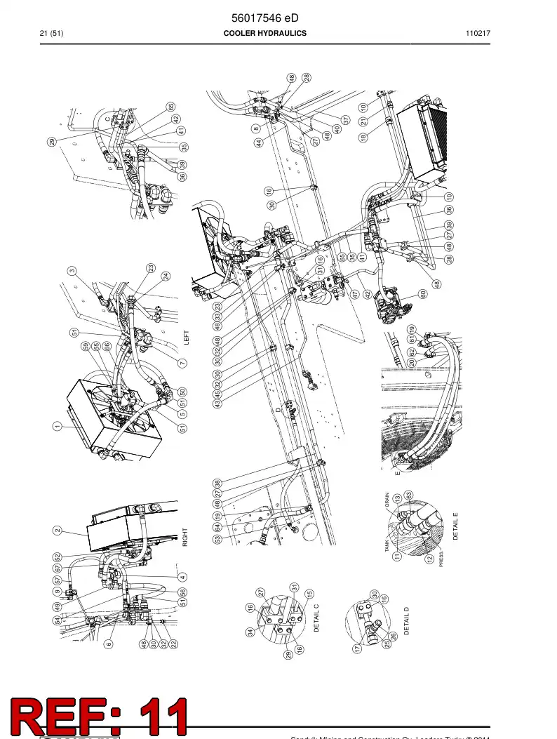 04182150 041 821 50 Connector - Sandvik Technical Drawing