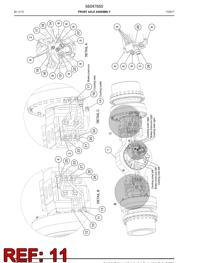 04182153 041 821 53 Connector - Sandvik Technical Drawing
