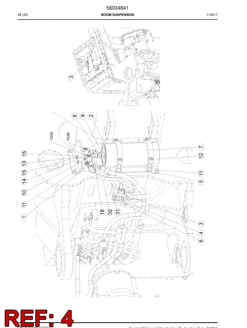04182251 041 822 51 Adapter (hydraulic) - Sandvik Technical Drawing