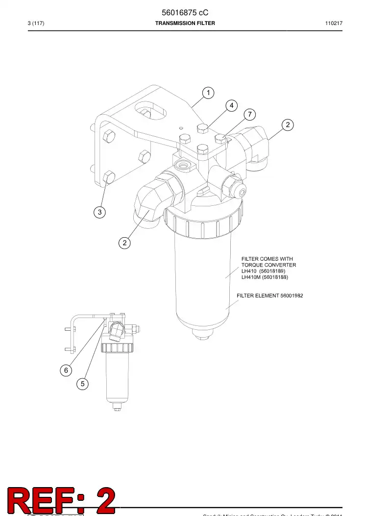 04182359 041 823 59 Adapter, Elbow - Sandvik Technical Drawing