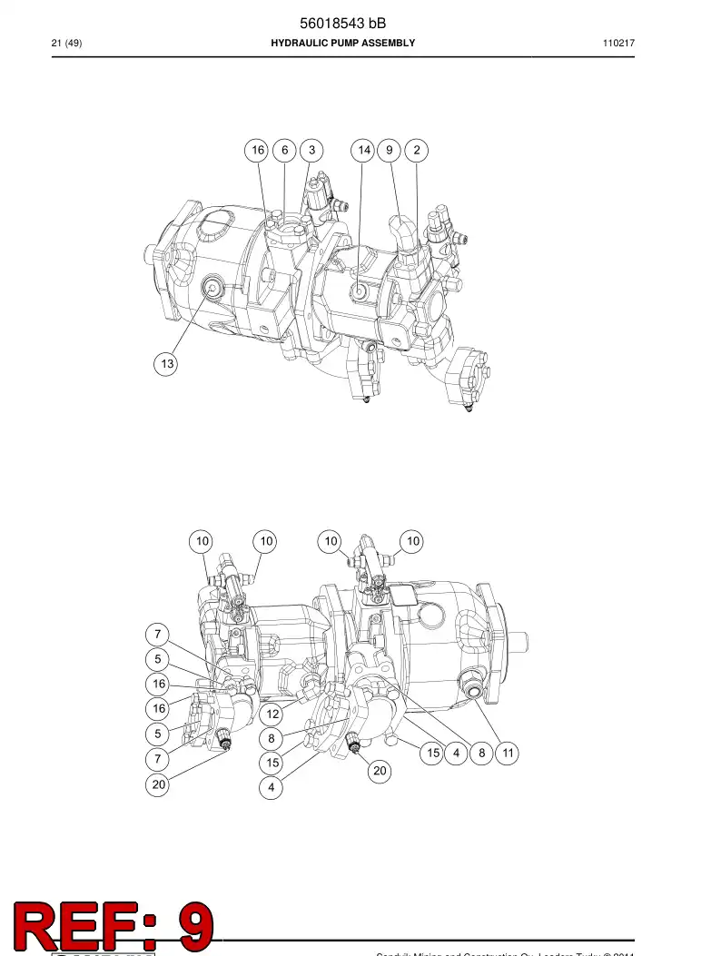 04182412 041 824 12 Adapter, Elbow - Sandvik Technical Drawing