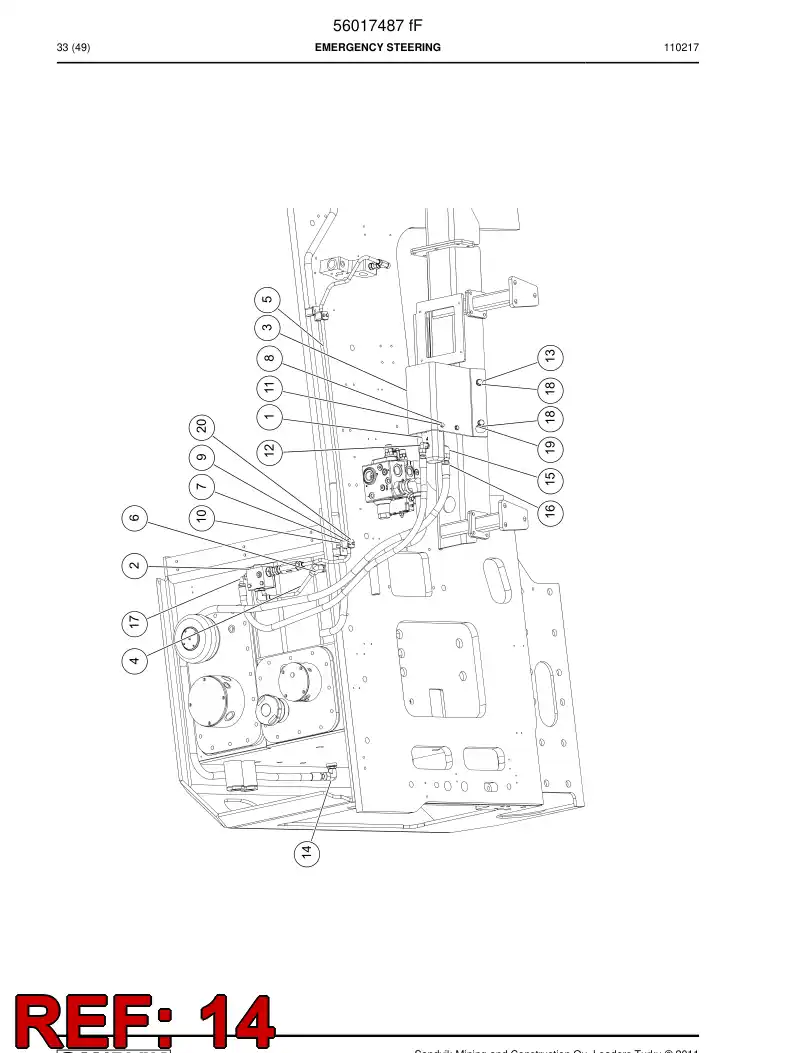 04182413 041 824 13 Adapter, Elbow - Sandvik Technical Drawing