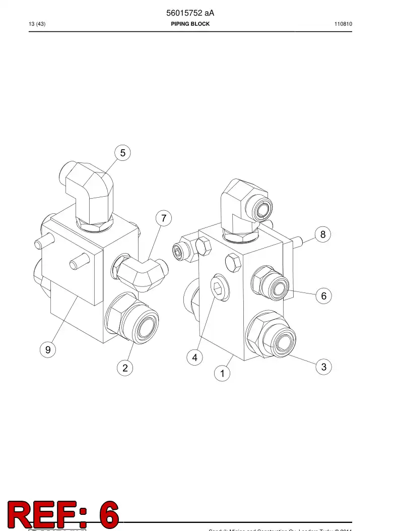 04182415 041 824 15 Connector - Sandvik Technical Drawing