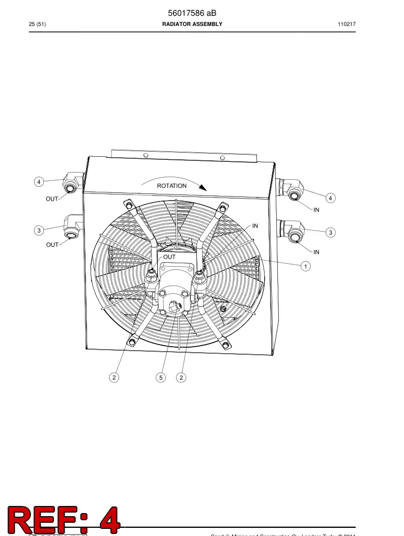 04182455 041 824 55 Adapter, Elbow - Sandvik Technical Drawing