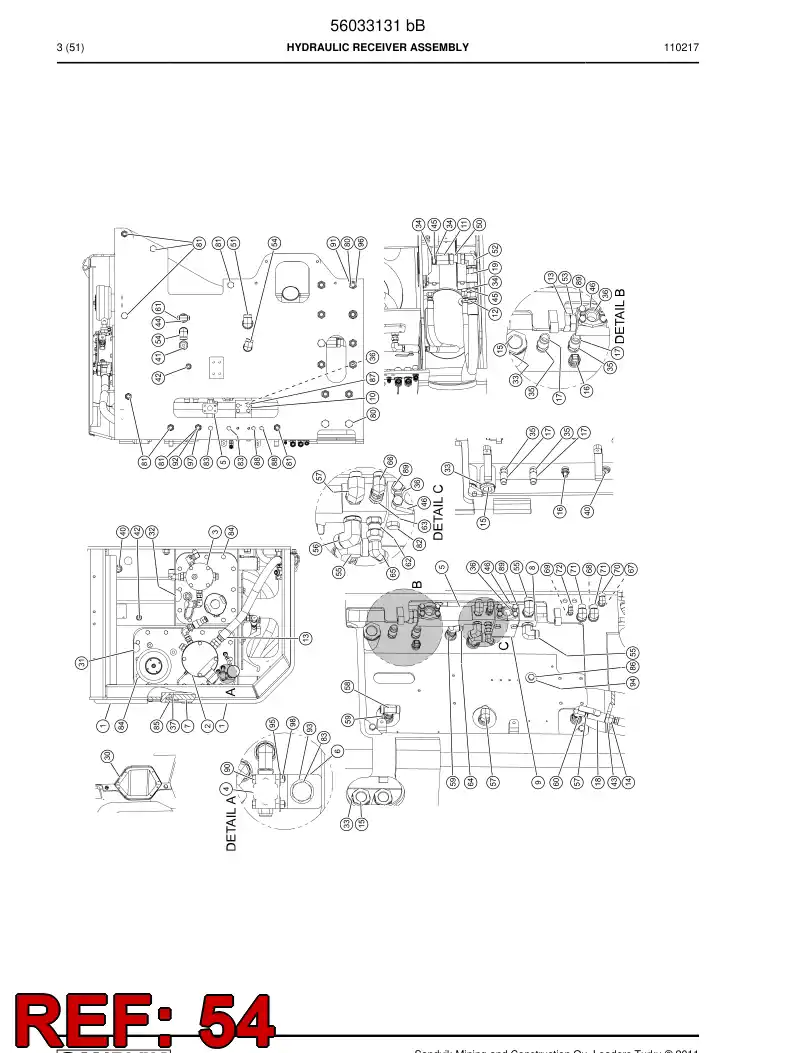04182459 041 824 59 Adapter, Elbow - Sandvik Technical Drawing
