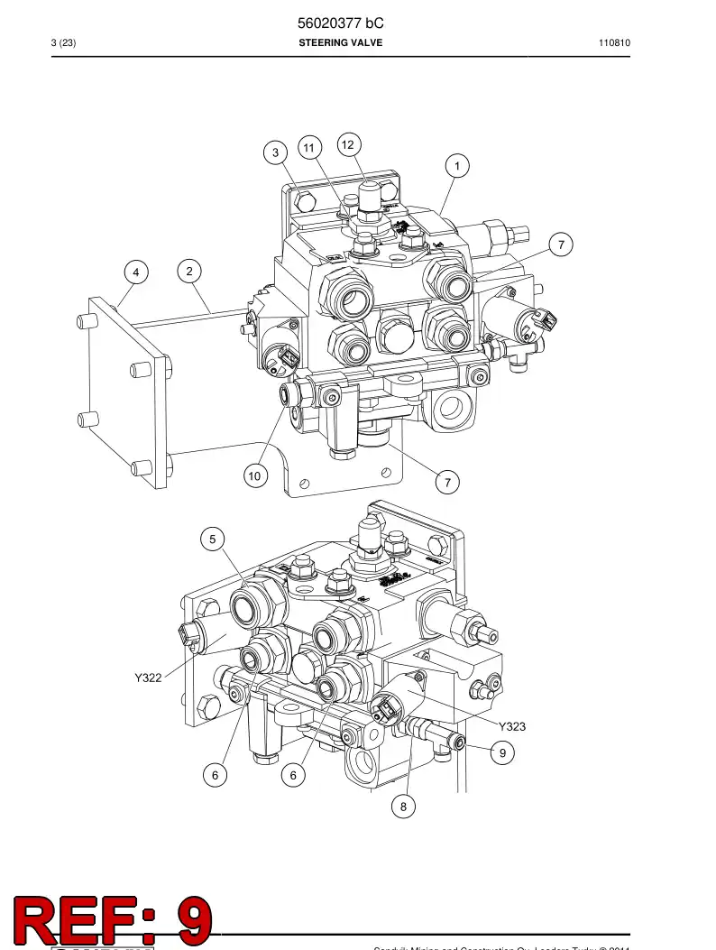 04182684 041 826 84 Adapter, Tee - Sandvik Technical Drawing
