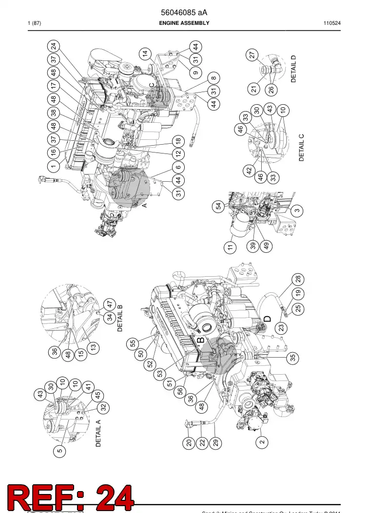 04182819 041 828 19 Connector - Sandvik Technical Drawing