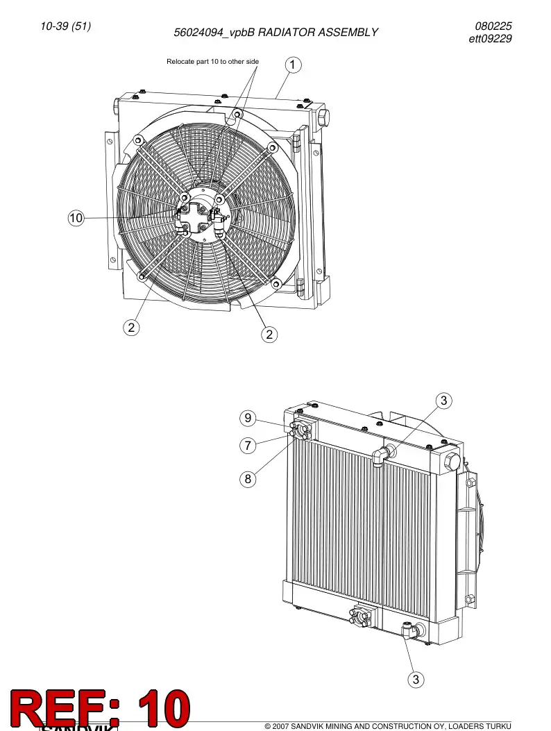 04182822 041 828 22 Connector - Sandvik Technical Drawing