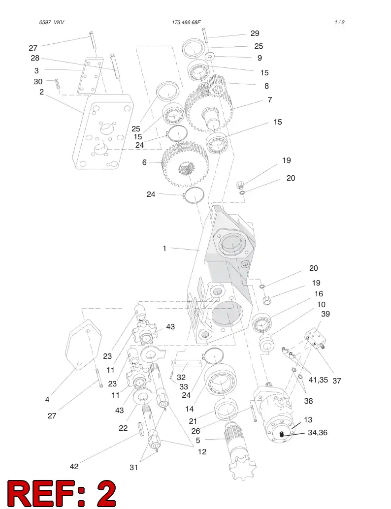 04218988 042 189 88 COVER - Sandvik Technical Drawing