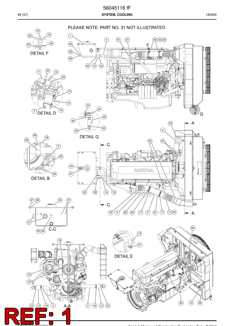 04521035 045 210 35 Level switch - Sandvik Technical Drawing