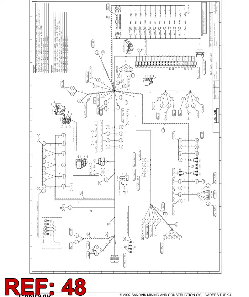 04521043 045 210 43 Female contact - Sandvik Technical Drawing