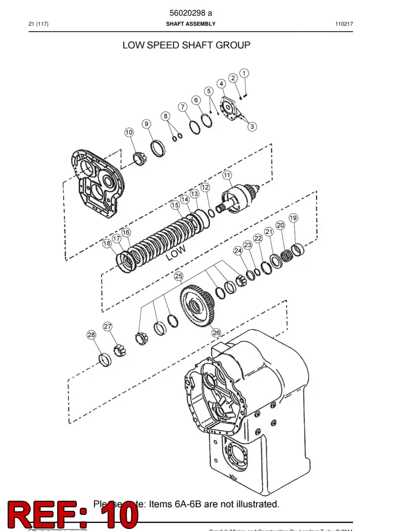 04691015 046 910 15 Bearing - Sandvik Technical Drawing