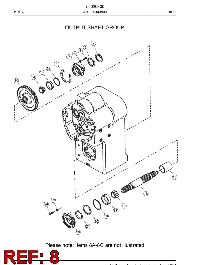 04691111 046 911 11 Fitting piece - Sandvik Technical Drawing