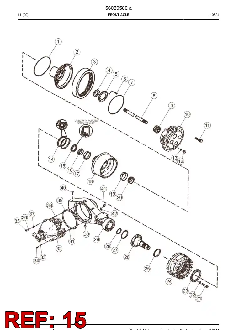 04691373 046 913 73 Seal - Sandvik Technical Drawing