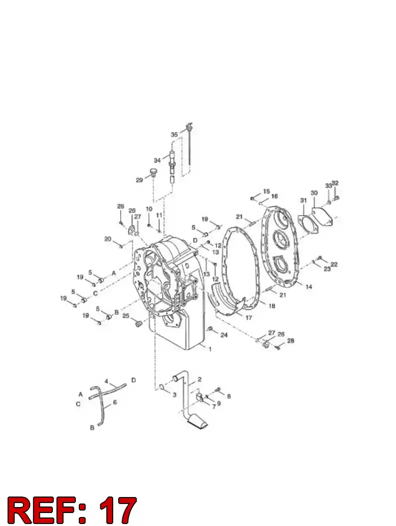 04691384 046 913 84 PLATE - Sandvik Technical Drawing
