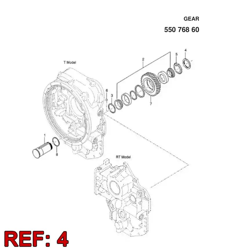 04691405 046 914 05 NUT - Sandvik Technical Drawing