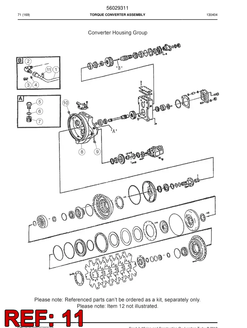 04691617 046 916 17 Clamp - Sandvik Technical Drawing