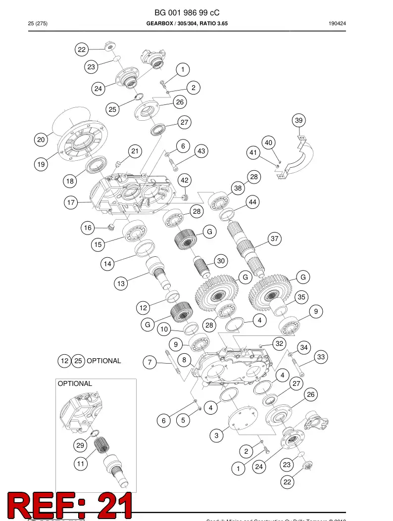 04691712 046 917 12 Valve - Sandvik Technical Drawing