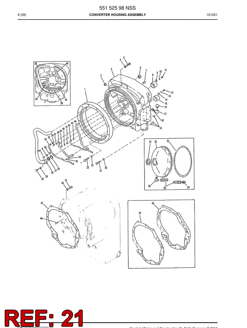 04692745 046 927 45 Screw - Sandvik Technical Drawing