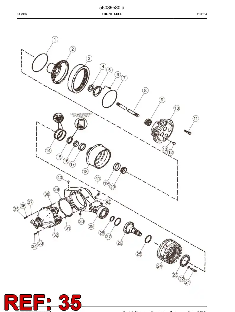 04694370 046 943 70 Nut - Sandvik Technical Drawing