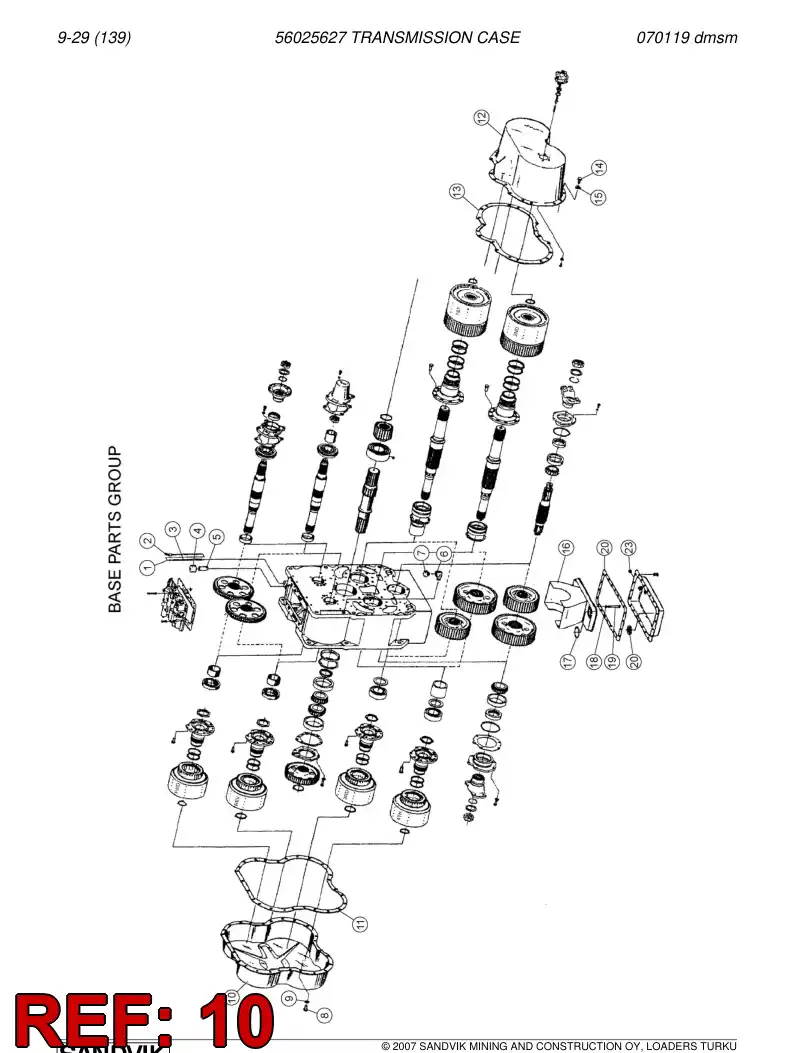 04694703 046 947 03 Plug - Sandvik Technical Drawing