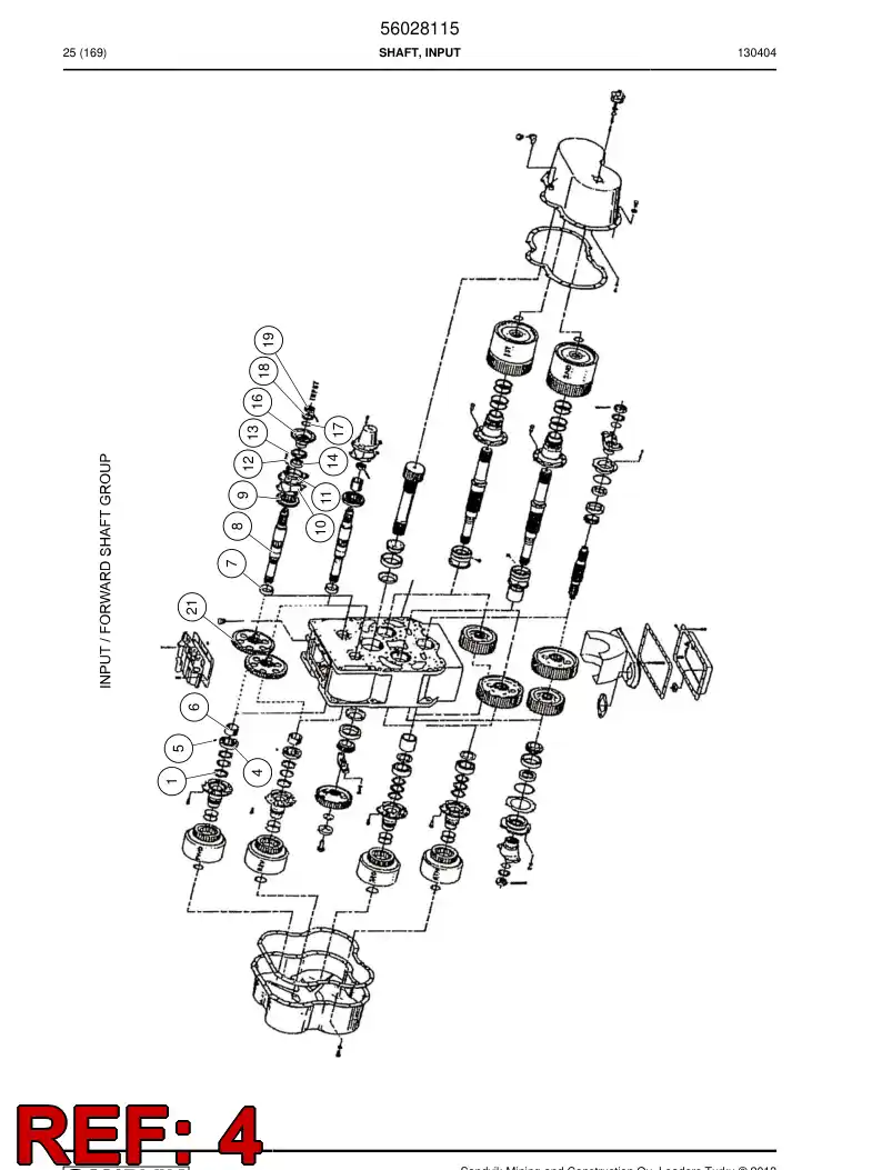 04695695 046 956 95 Bearing - Sandvik Technical Drawing