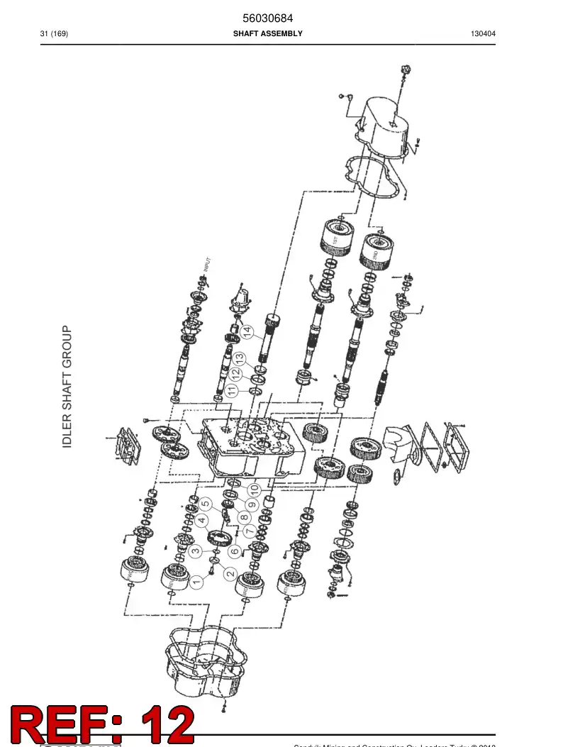 04695702 046 957 02 Cone, Bearing - Sandvik Technical Drawing