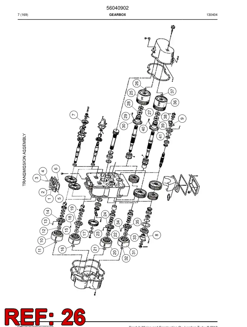 04695705 046 957 05 Ring, Lock - Sandvik Technical Drawing