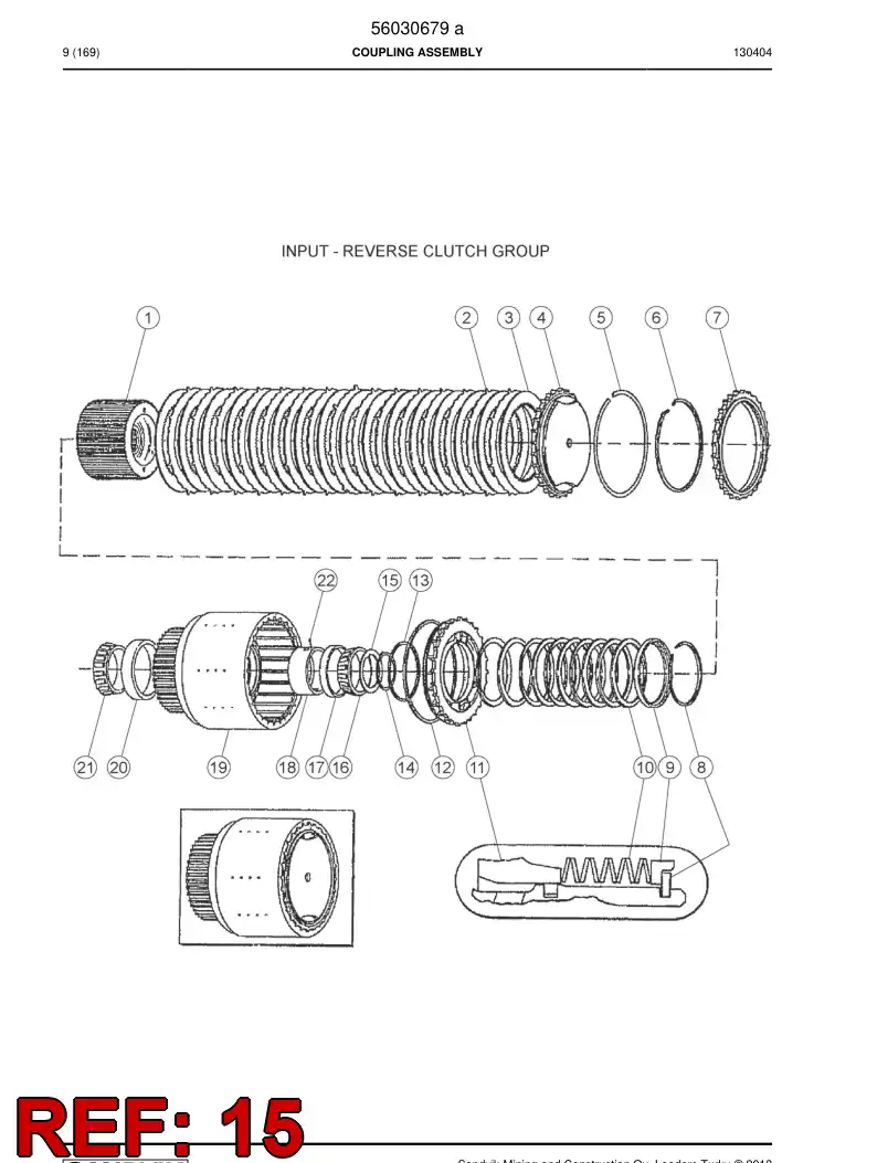 04696022 046 960 22 Washer - Sandvik Technical Drawing