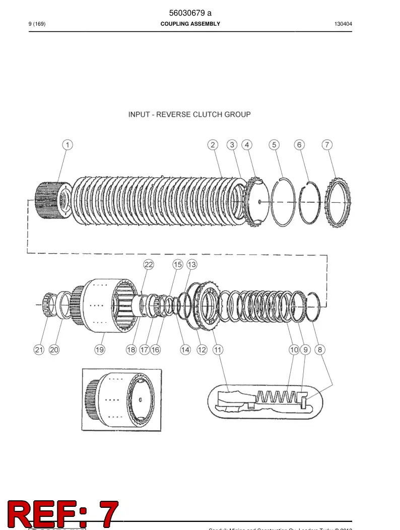 04696252 046 962 52 Holder - Sandvik Technical Drawing