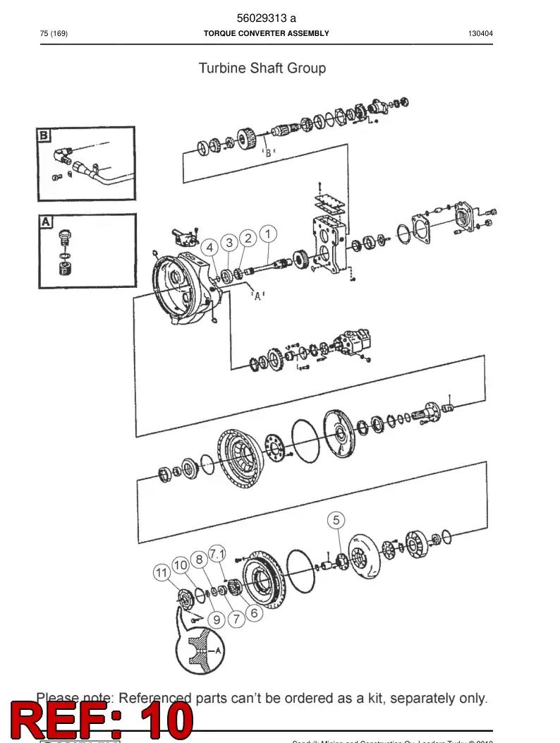04696356 046 963 56 O-Ring - Sandvik Technical Drawing