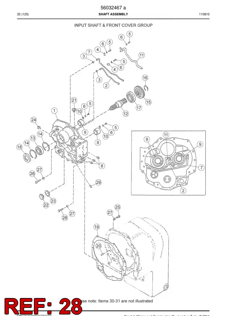 04696434 046 964 34 Screw - Sandvik Technical Drawing