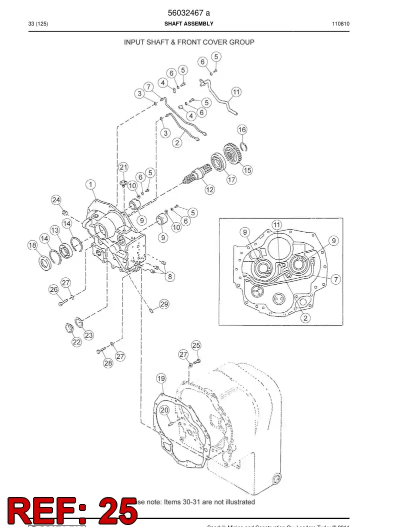 04696435 046 964 35 Screw - Sandvik Technical Drawing