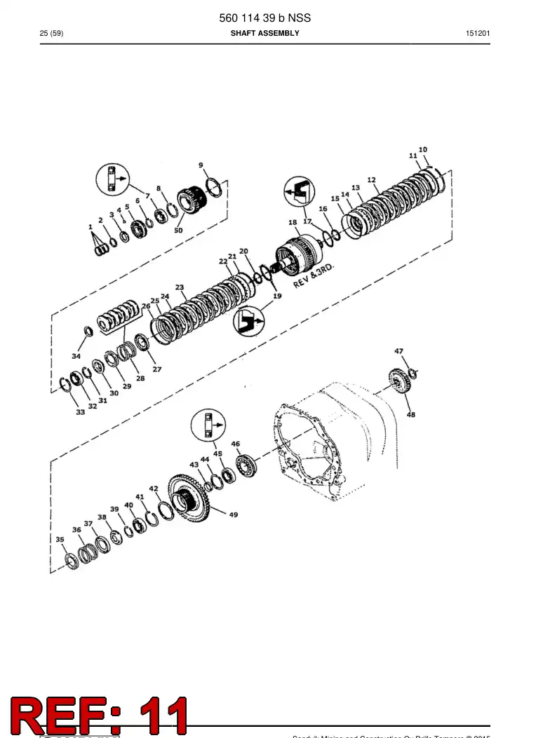 04696438 046 964 38 Plate, End - Sandvik Technical Drawing