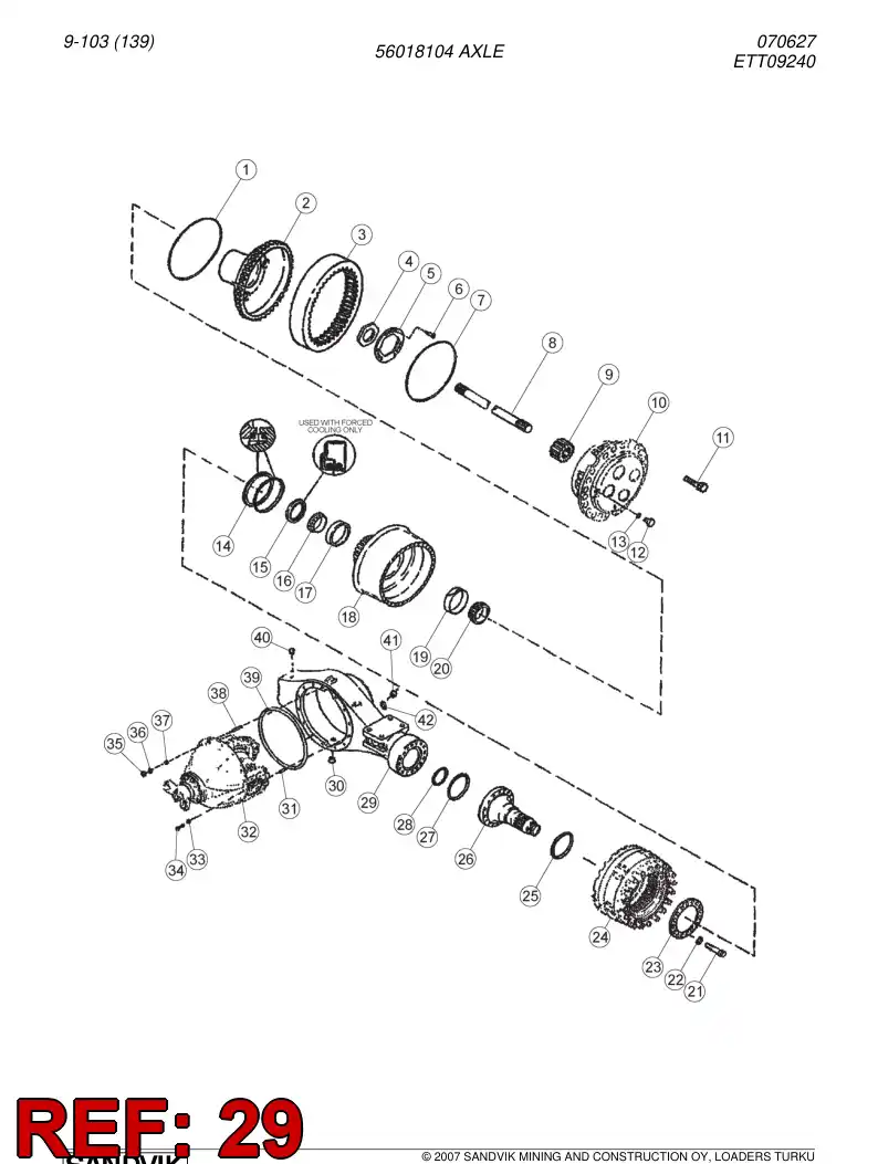 04696497 046 964 97 Housing - Sandvik Technical Drawing