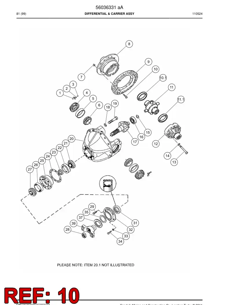 04696787 046 967 87 Washer - Sandvik Technical Drawing