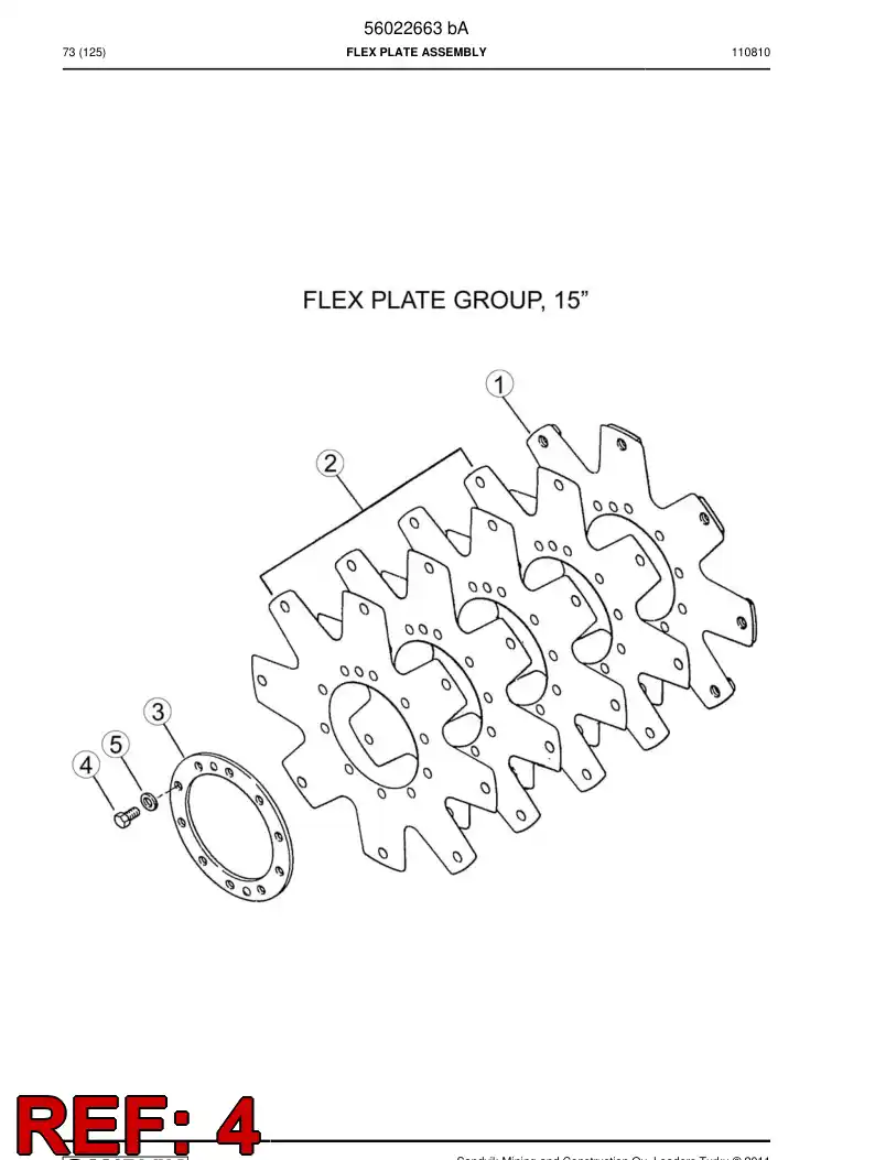 04696792 046 967 92 Screw - Sandvik Technical Drawing