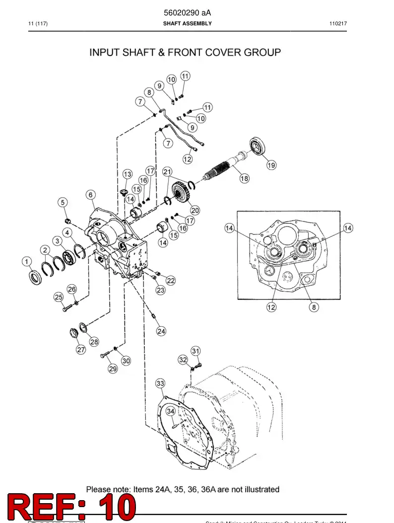 04696922 046 969 22 Washer - Sandvik Technical Drawing