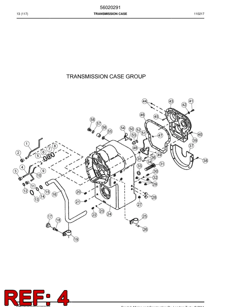 04696933 046 969 33 Pipe - Sandvik Technical Drawing