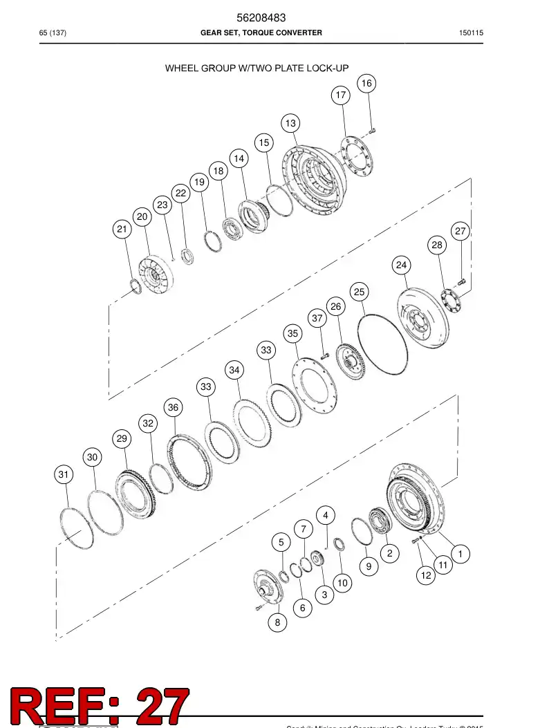 04697174 046 971 74 Screw - Sandvik Technical Drawing