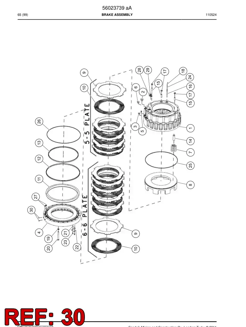04697230 046 972 30 O-ring - Sandvik Technical Drawing