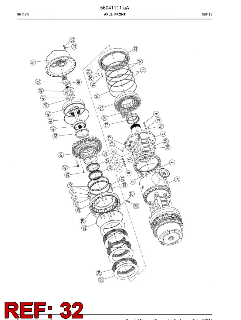 04697685 046 976 85 Decal, Warning - Sandvik Technical Drawing