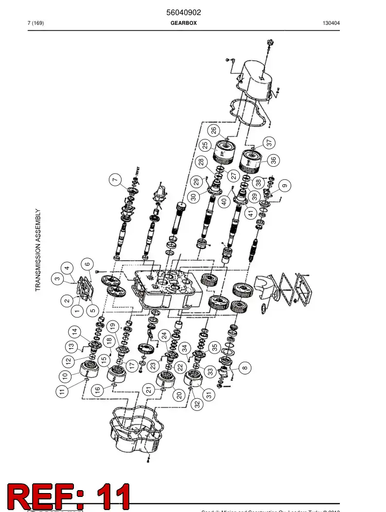 04697806 046 978 06 Circlip - Sandvik Technical Drawing
