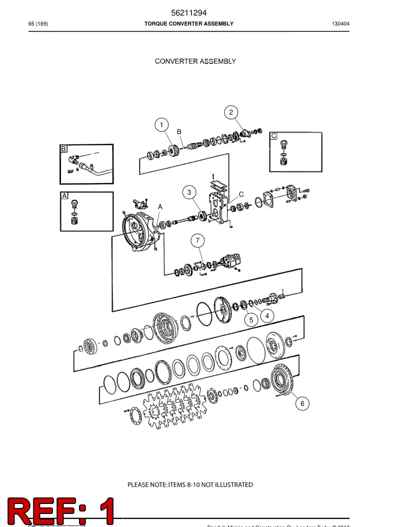 04697959 046 979 59 Gear - Sandvik Technical Drawing