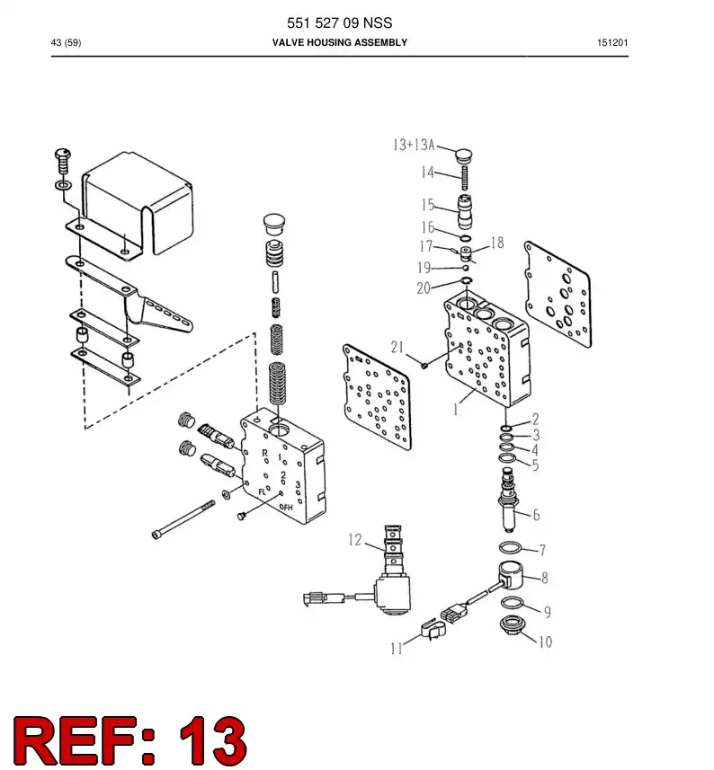 04698008 046 980 08 Plug - Sandvik Technical Drawing
