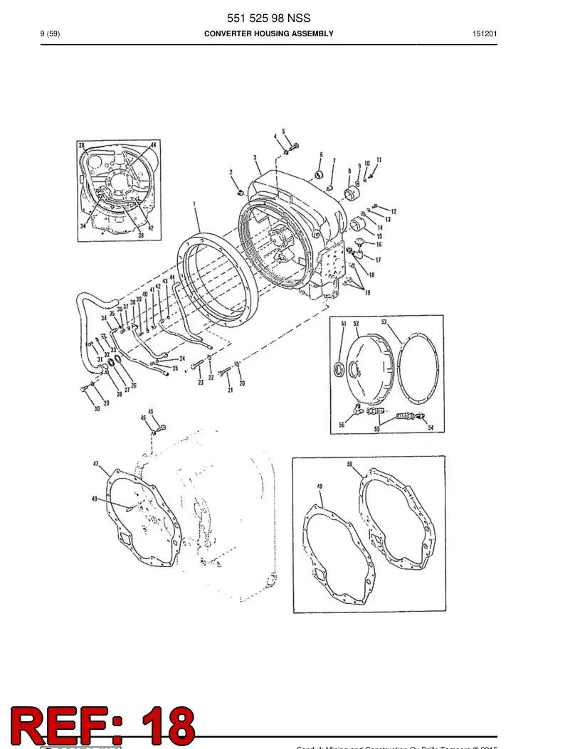 04698229 046 982 29 BREATHER CONNECTOR - Sandvik Technical Drawing