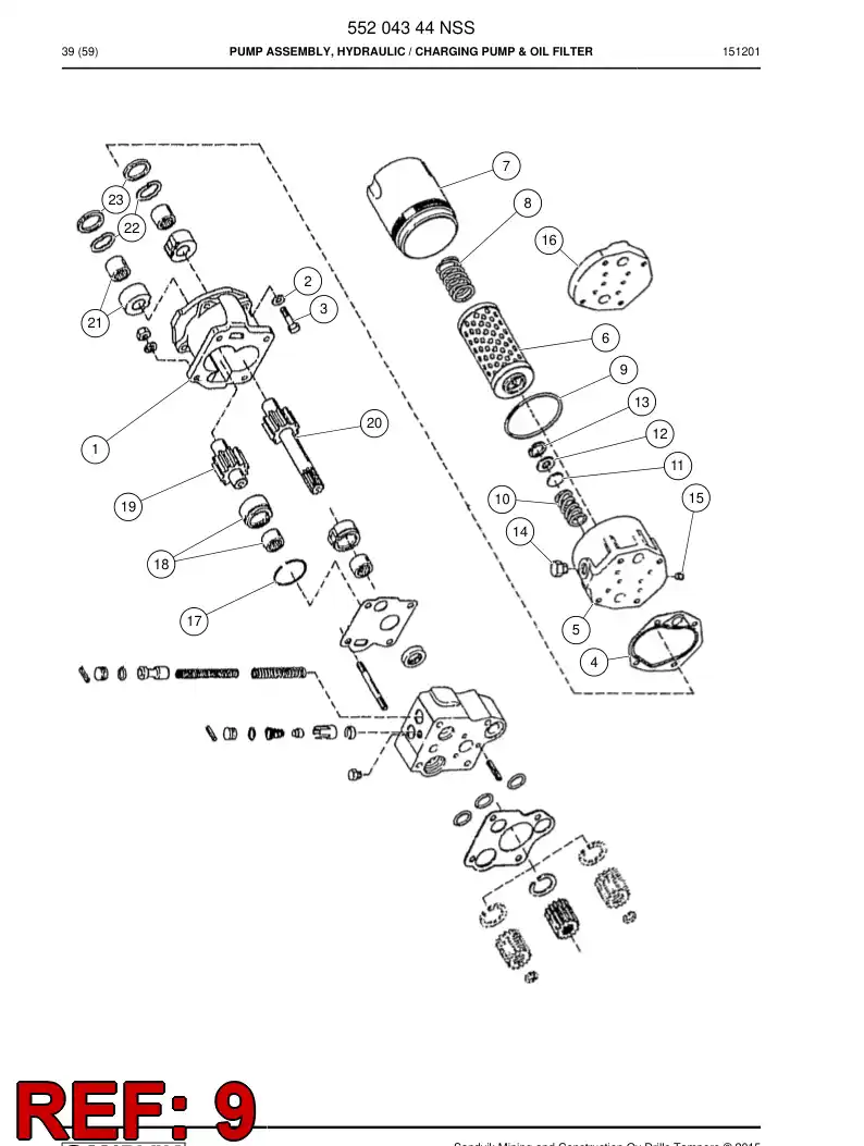 04698286 046 982 86 O-Ring - Sandvik Technical Drawing