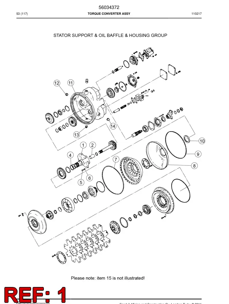 04698390 046 983 90 Plate, Backing - Sandvik Technical Drawing