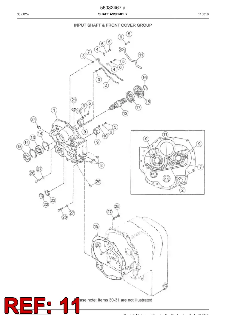 04698873 046 988 73 Pipe - Sandvik Technical Drawing