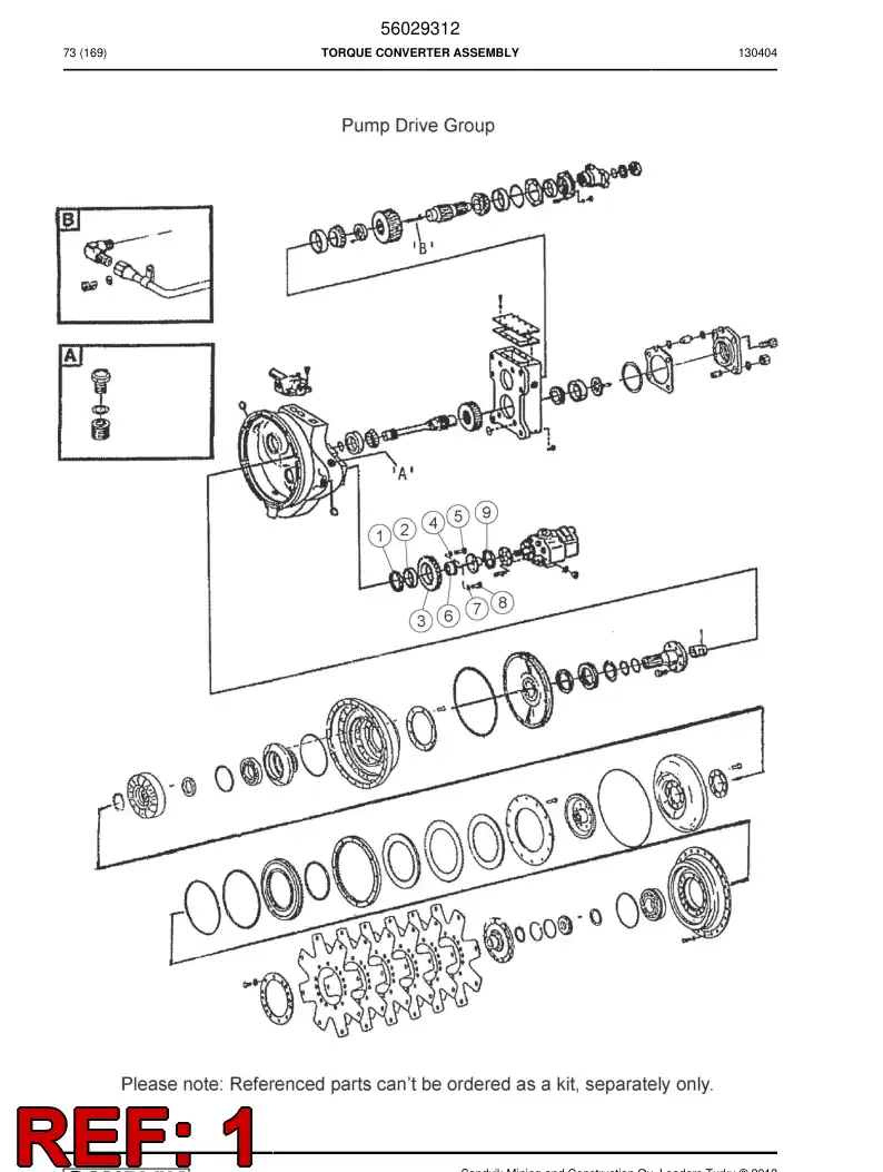 04698907 046 989 07 Circlip - Sandvik Technical Drawing